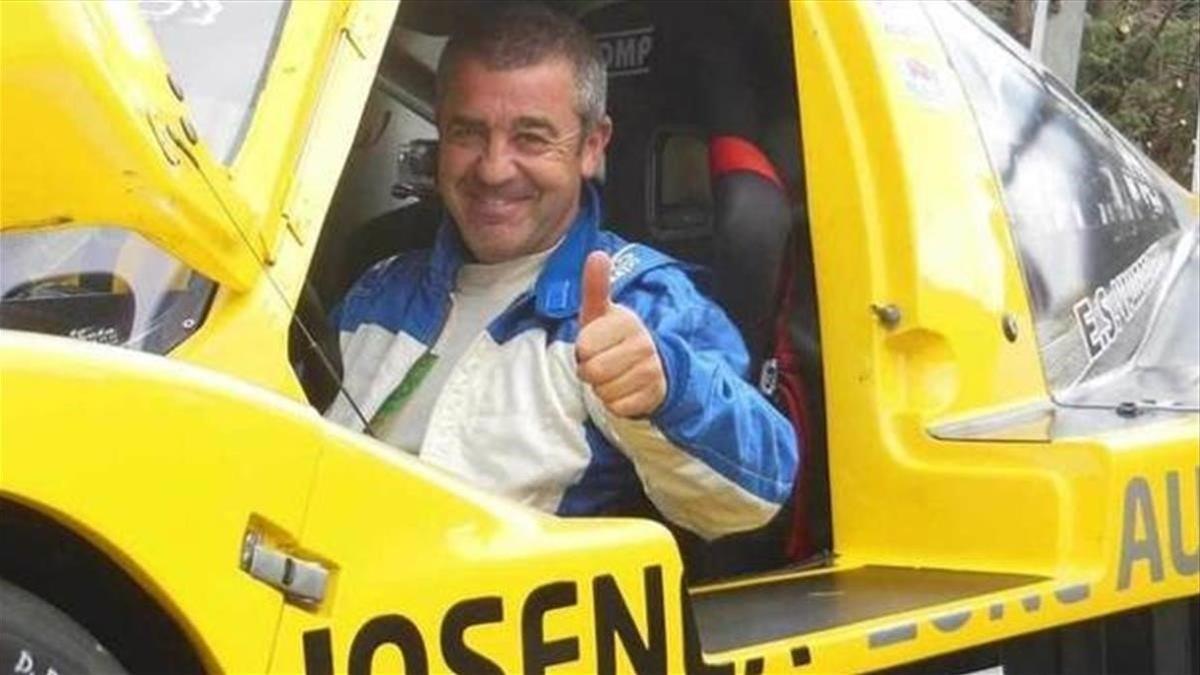 El piloto navarro de rallys Iñaki Irigoyen.