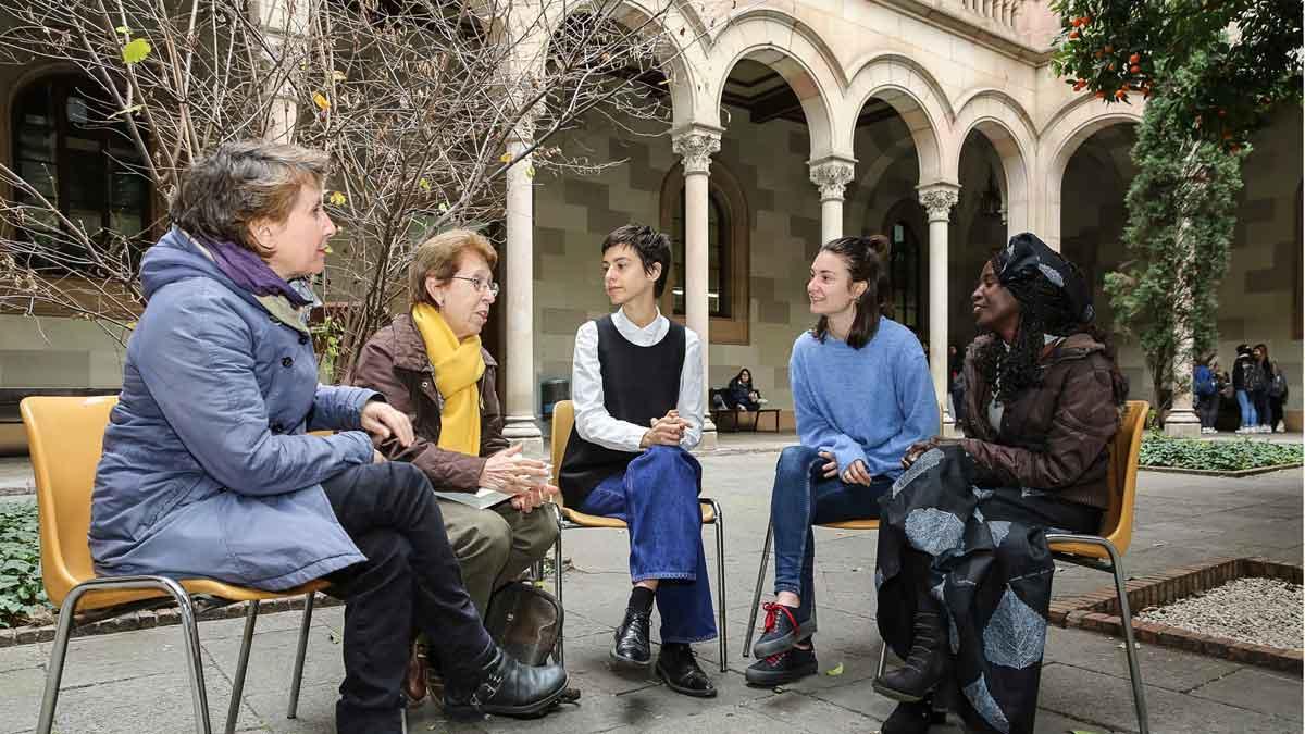 Pioneras de la Barcelona feminista llaman a persistir en la lucha