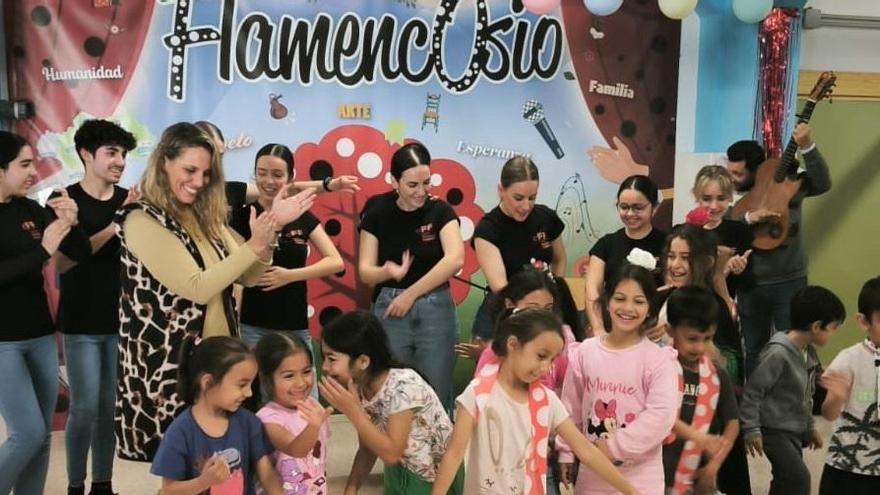 Una de las actuaciones desarrolladas en el colegio Obispo Osio de Córdoba.