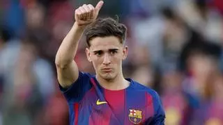 Gavi: "Le dedico mi vuelta al Barça a mi abuela, que murió hace unos días"