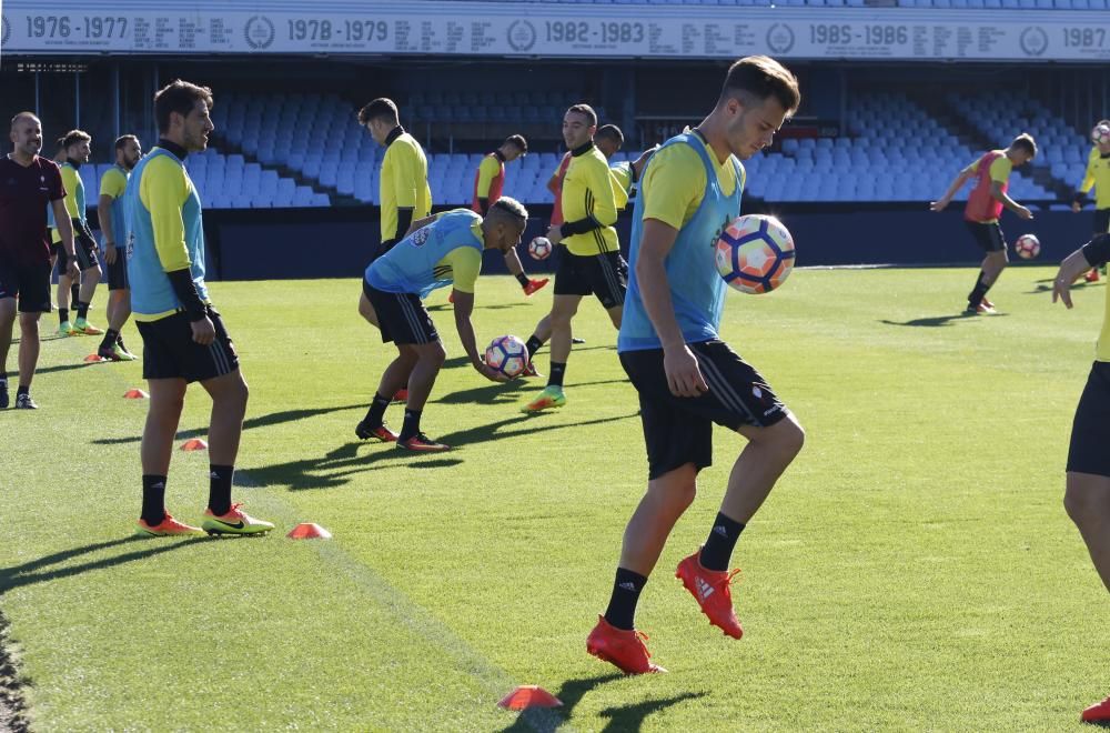 Últimos preparativos de los celestes antes del arranque liguero. Eduardo Berizzo pone fin a la pretemporada en Balaídos con un entrenamiento a puerta cerrada.