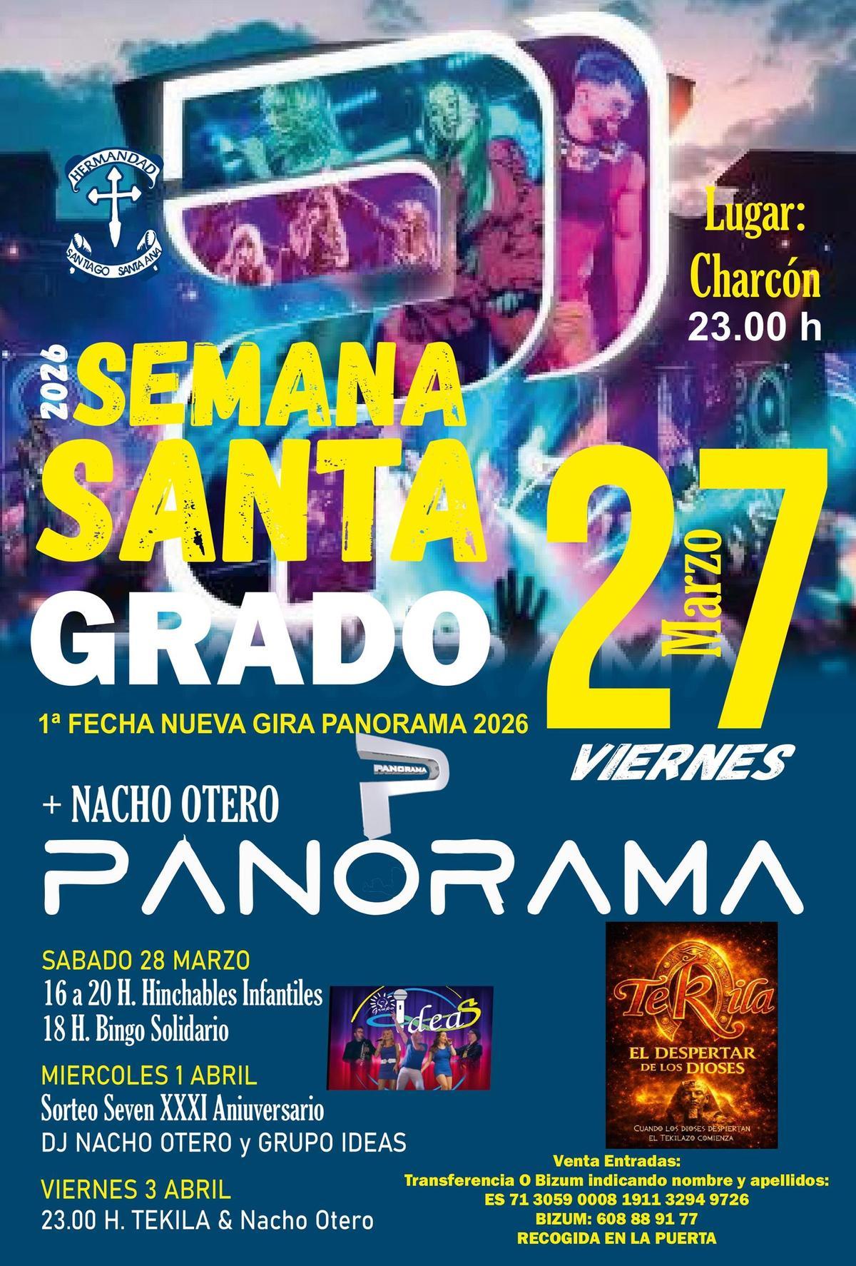 Cartel promocional del evento.