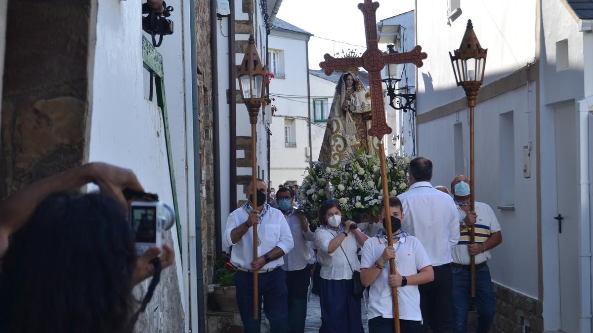 Celebración del Carmen en Tapia