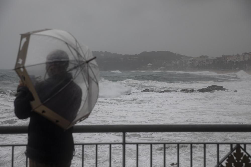 Temporal a Lloret i Blanes.