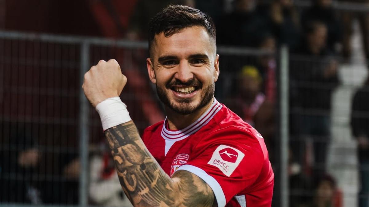 Genís Montolio, jugador del Thun