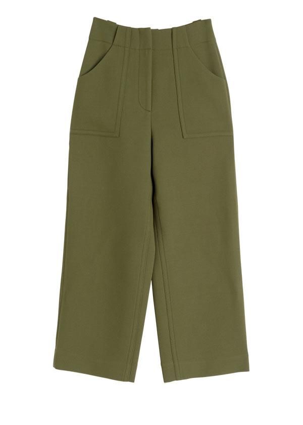 Pantalón "culotte" verde, &OtherStories.