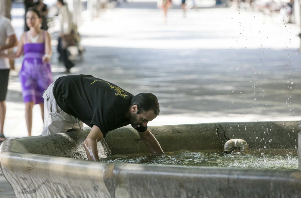 Ola de calor en Mallorca