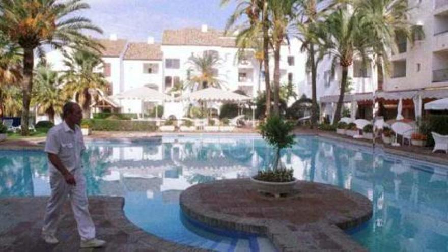Instalaciones del emblemático hotel Byblos de Mijas-Costa, que tiene cinco estrellas.