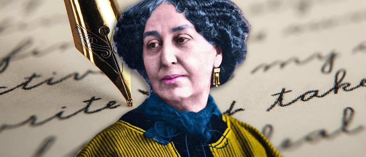 La escritora francesa George Sand (Aurore Dupin).