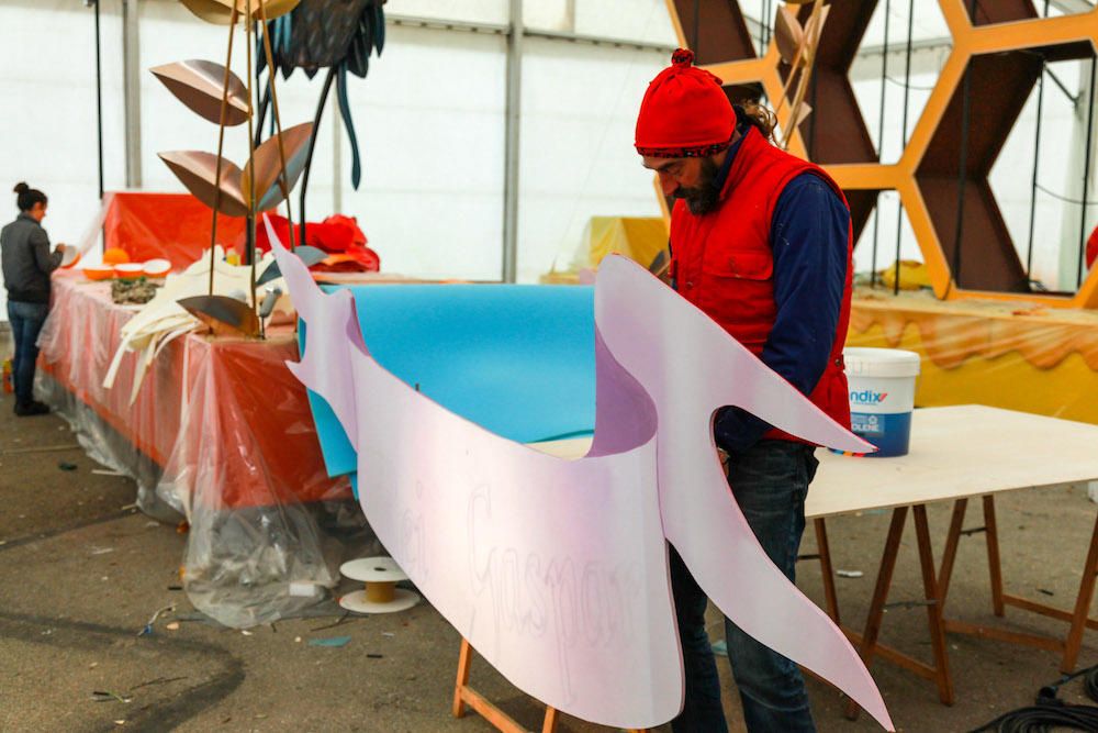 Las carrozas de la Cabalgata de Reyes "ya están a punto"