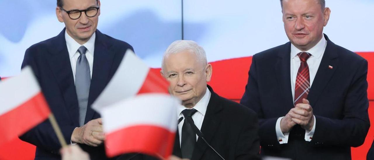 El líder del PiS, Jarosław Kaczyński