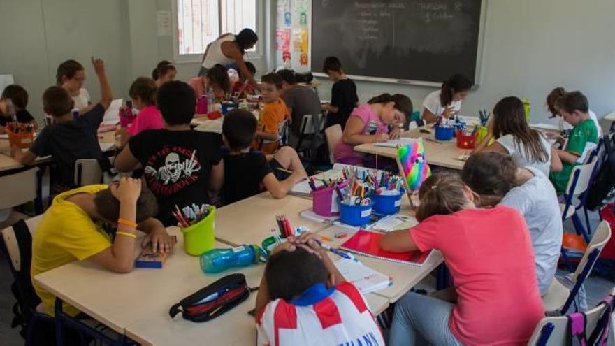 Imagen de una clase de secundaria en la provincia de Alicante.