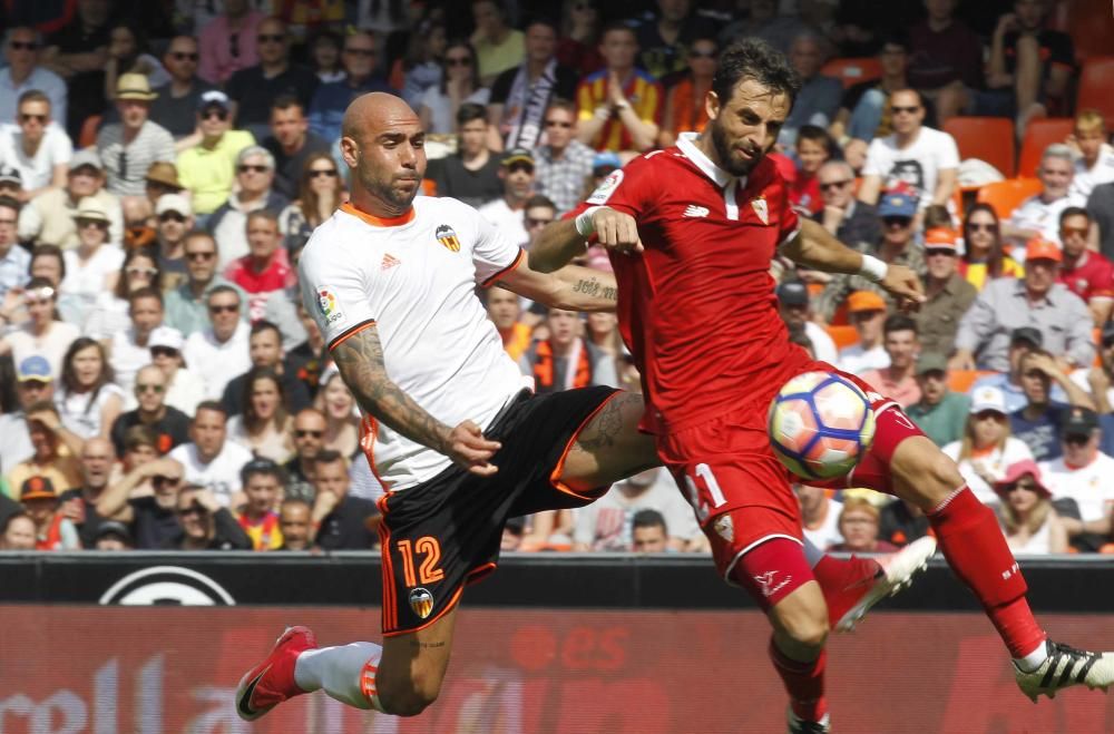 Valencia - Sevilla, en imágenes