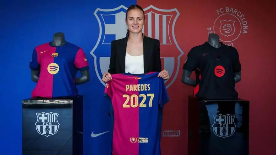 La renovacin de Irene Paredes con el Bar?a