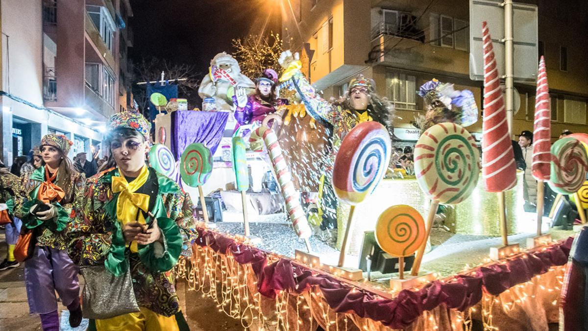 La cavalcada de Reis a Salt.