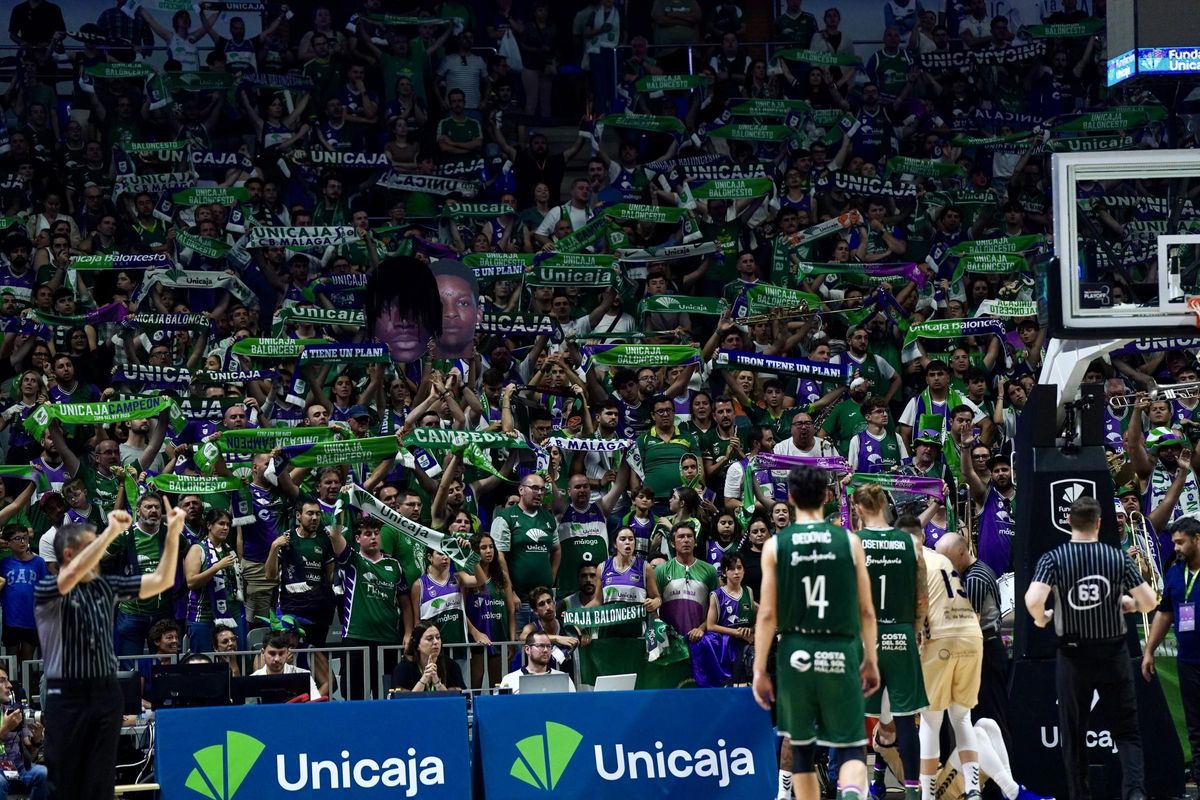 La segunda semifinal de la Liga Endesa: Unicaja - UCAM Murcia, en imágenes
