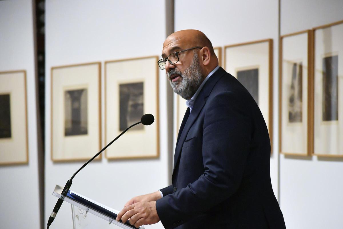 El alcalde de Palma, Jaime Martínez, durante su parlamento.