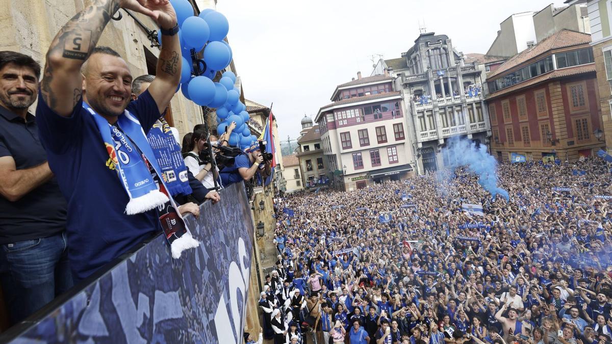 EN IMÁGENES: Los tres años de Santi Cazorla en el Real Oviedo