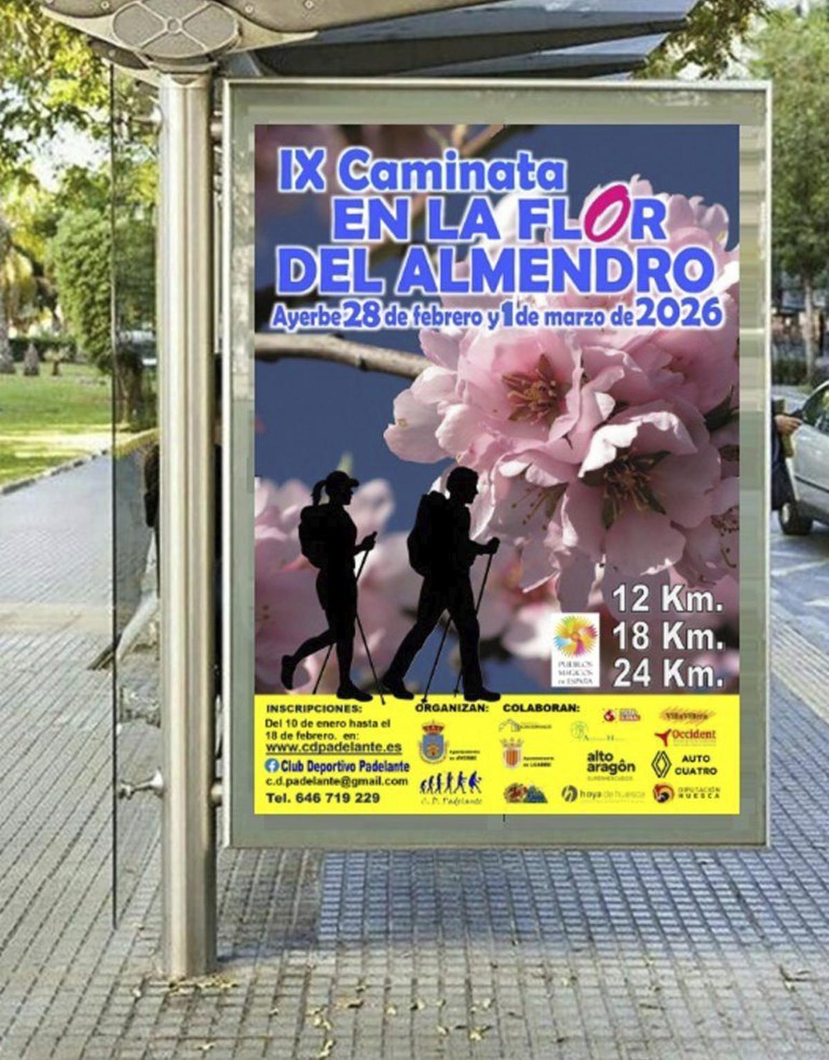 La caminata se promociona estos días y apunta a éxito.