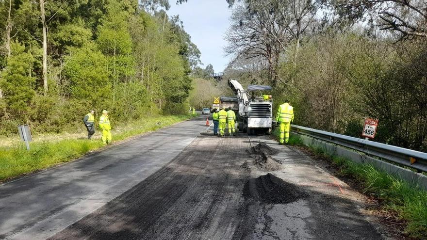 Obras en la N-634 en el tramo que comunica Valdés y Salas: el Ministerio de Transportes destina 1,38 millones para arreglar 28 kilómetros