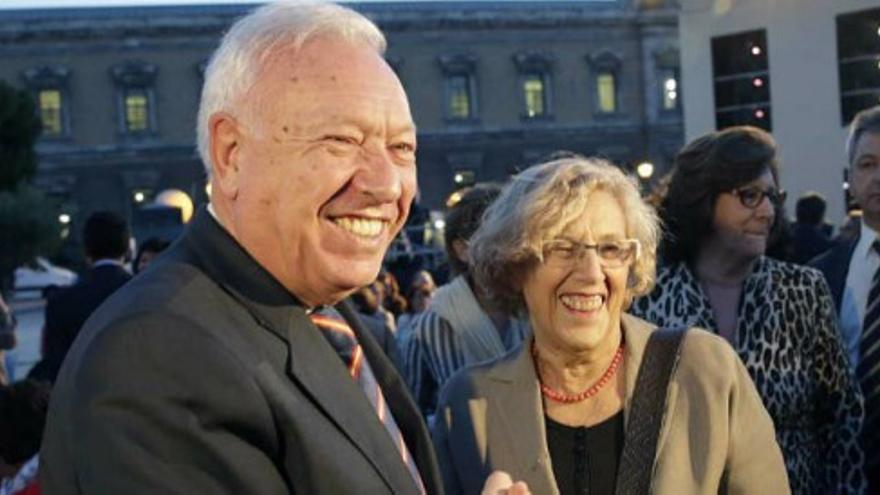 Margallo y Carmena, juntos apoyando la Marca España