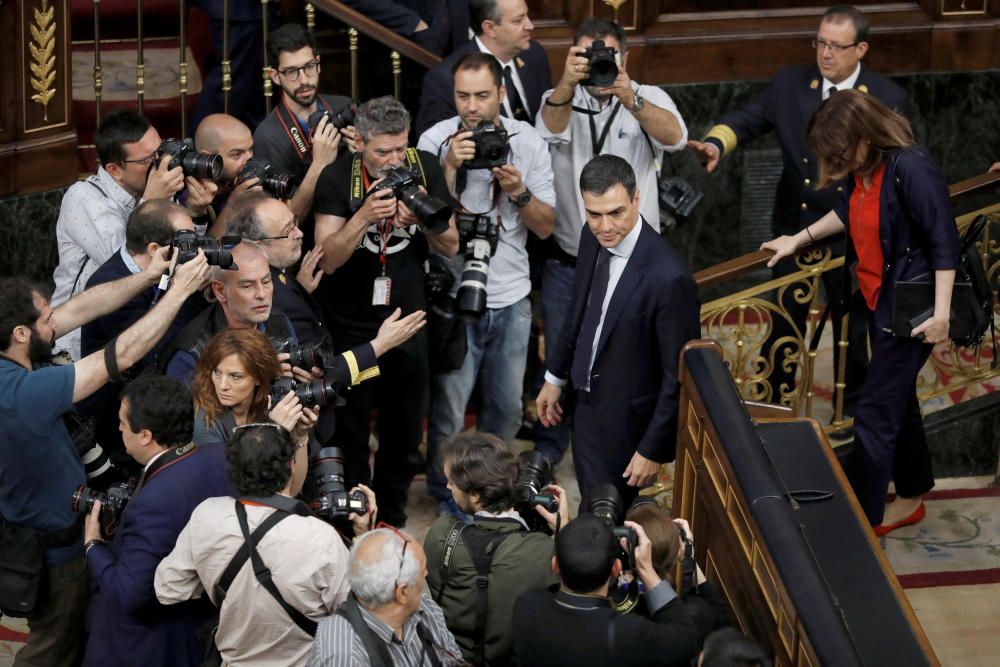 Segona jornada del debat de la moció de censura a Rajoy