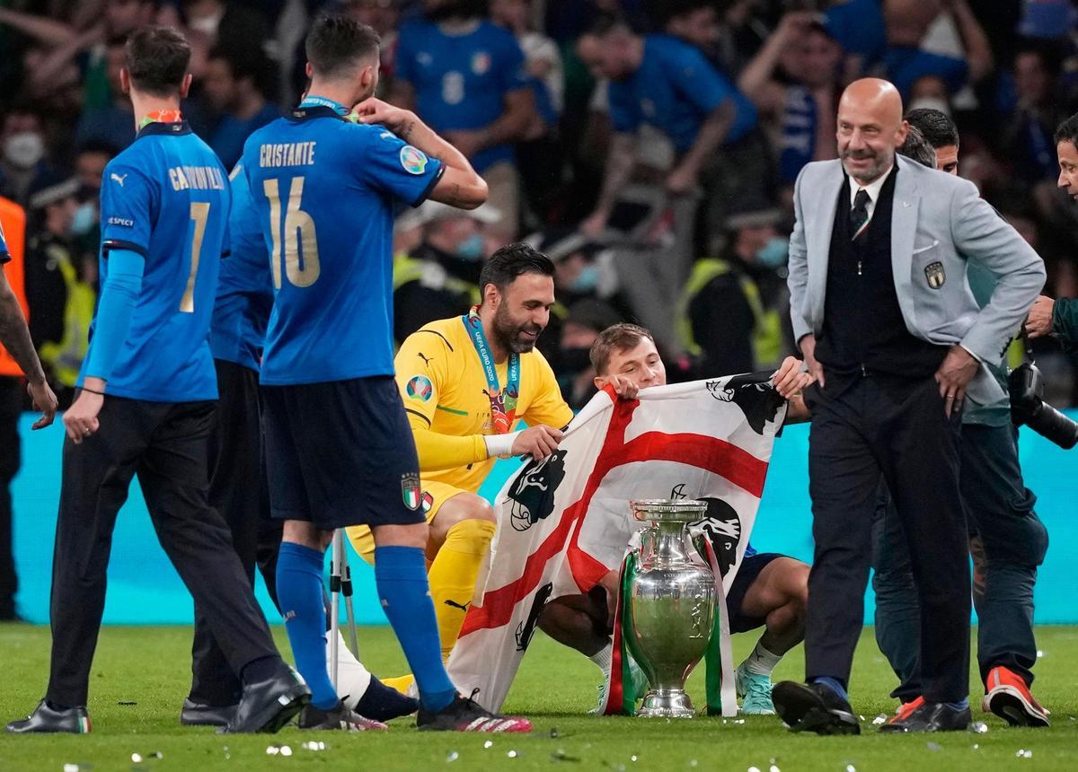 Italia celebra su segunda Eurocopa