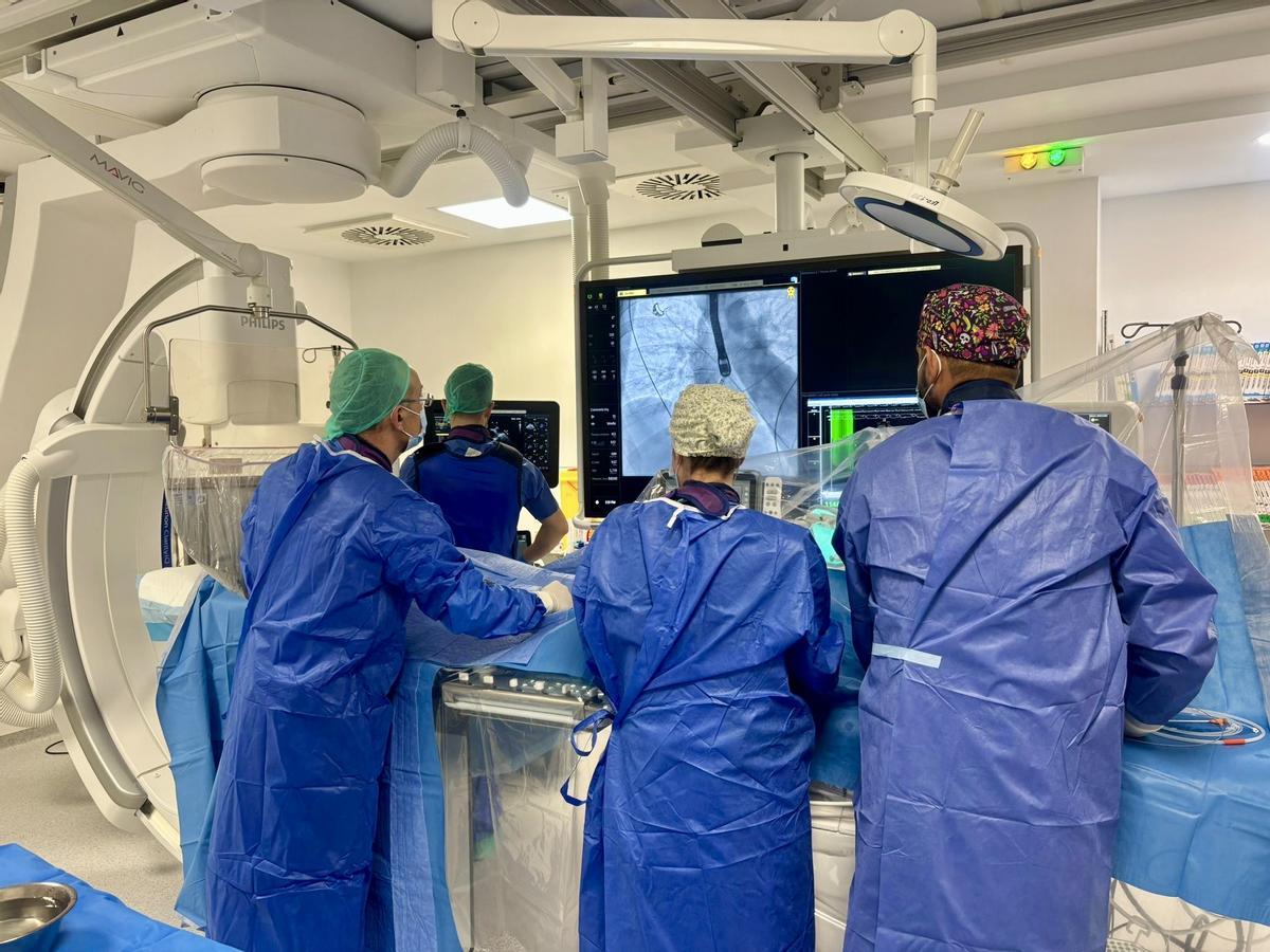 Unidad de Arritmias del hospital Vithas Valencia 9 de Octubre.