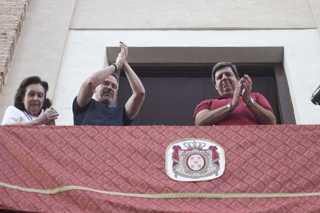 Primer tramo de la Romería de Murcia, en imágenes