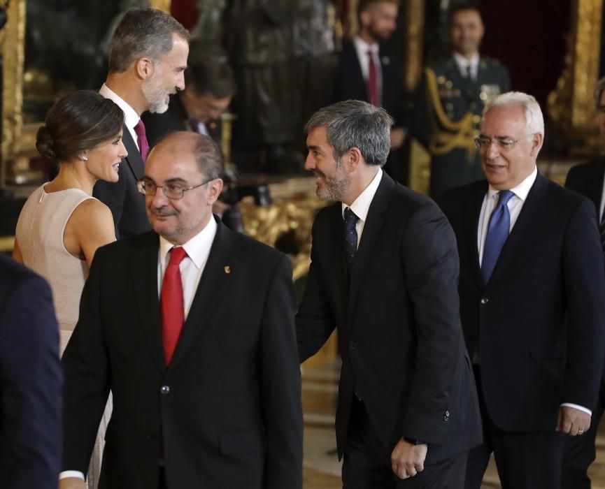 Así ha sido el besamanos en el Palacio Real