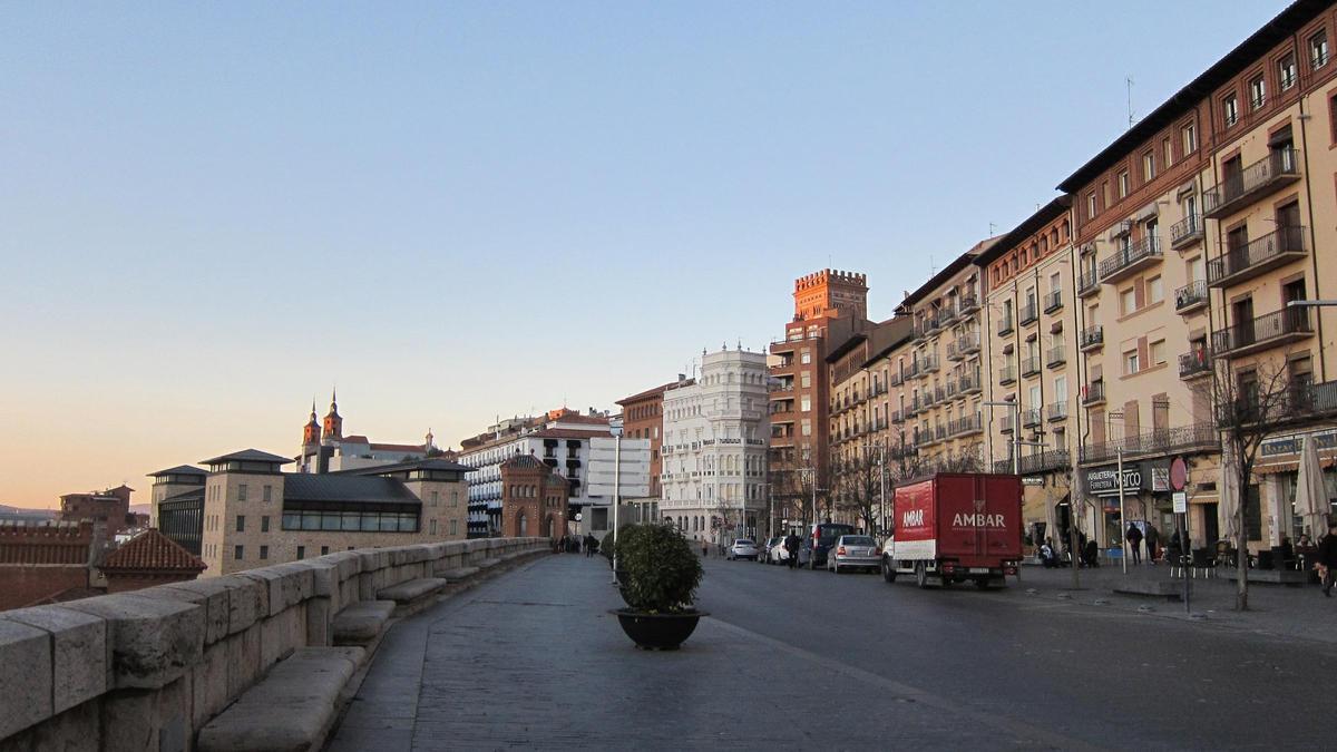 Teruel capital en una imagen de archivo.