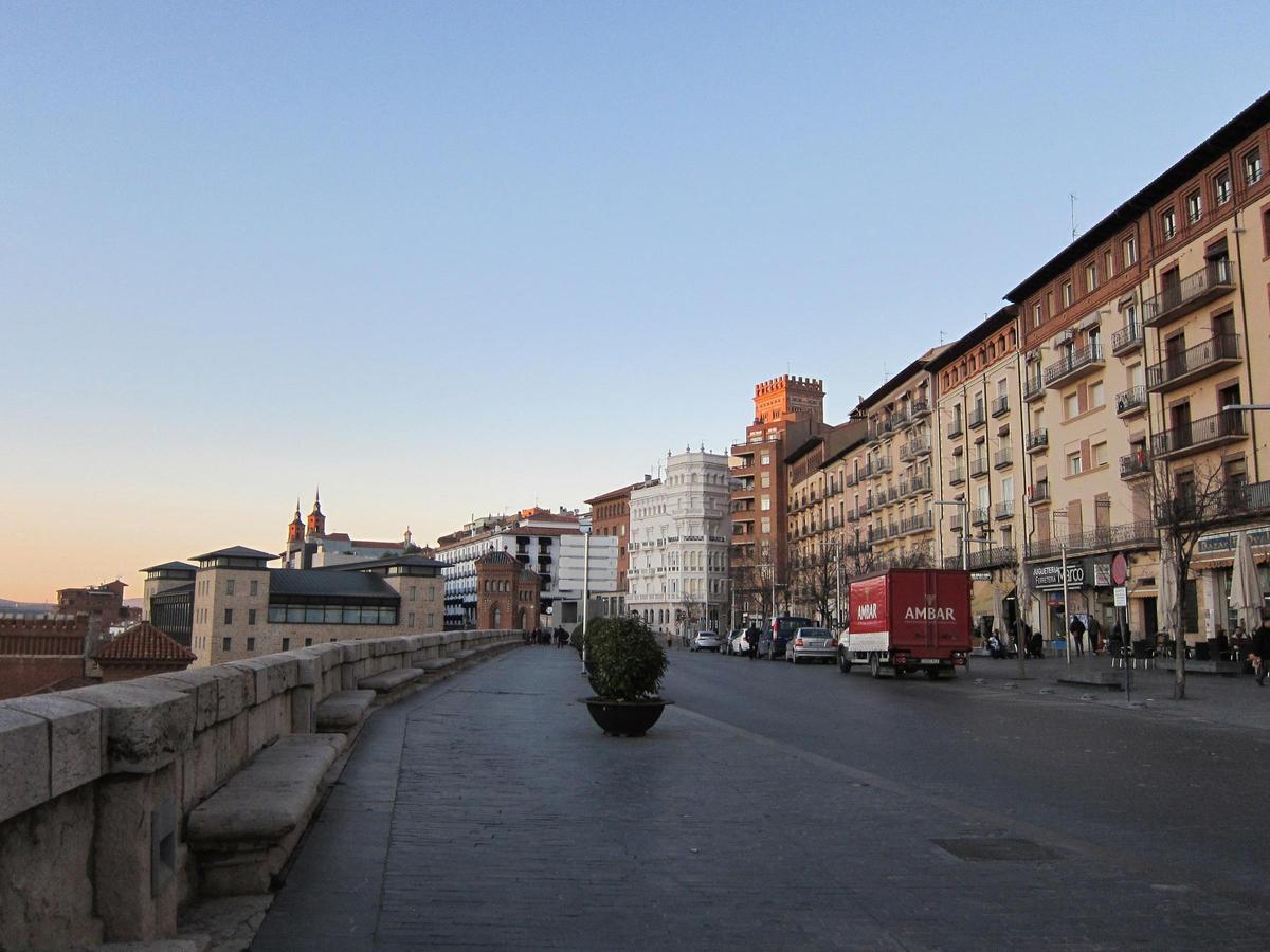 Imagen de archivo de la zona del Óvalo, en Teruel.