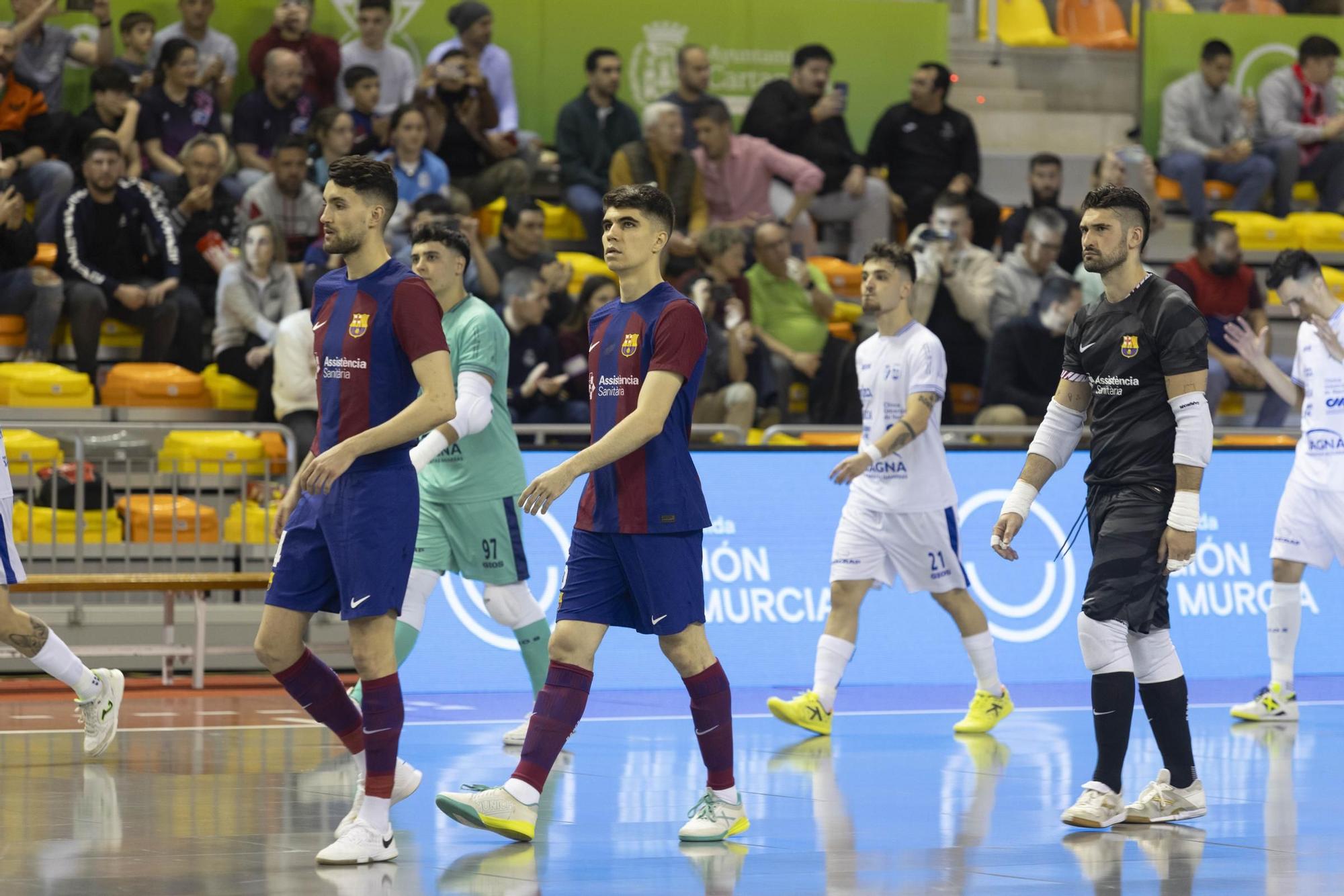 Las imágenes del Barça - Osasuna Magna en la Copa de España de Cartagena