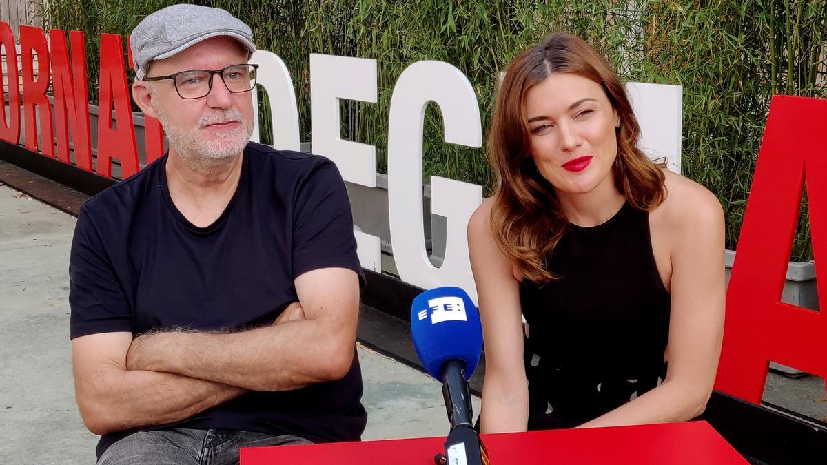 Juanjo Giménez y Marta Nieto, director y protagonista de &quot;Tres&quot;