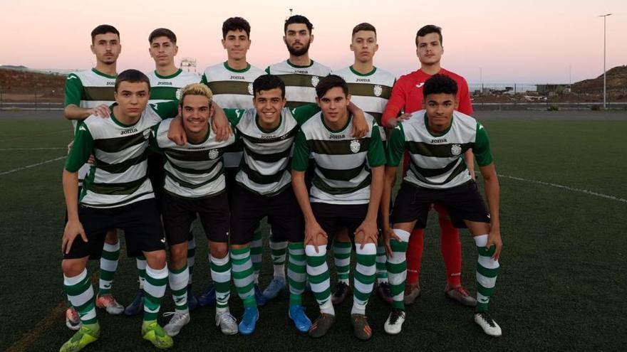 Una de las formaciones del nodriza del Sporting Tenerife.