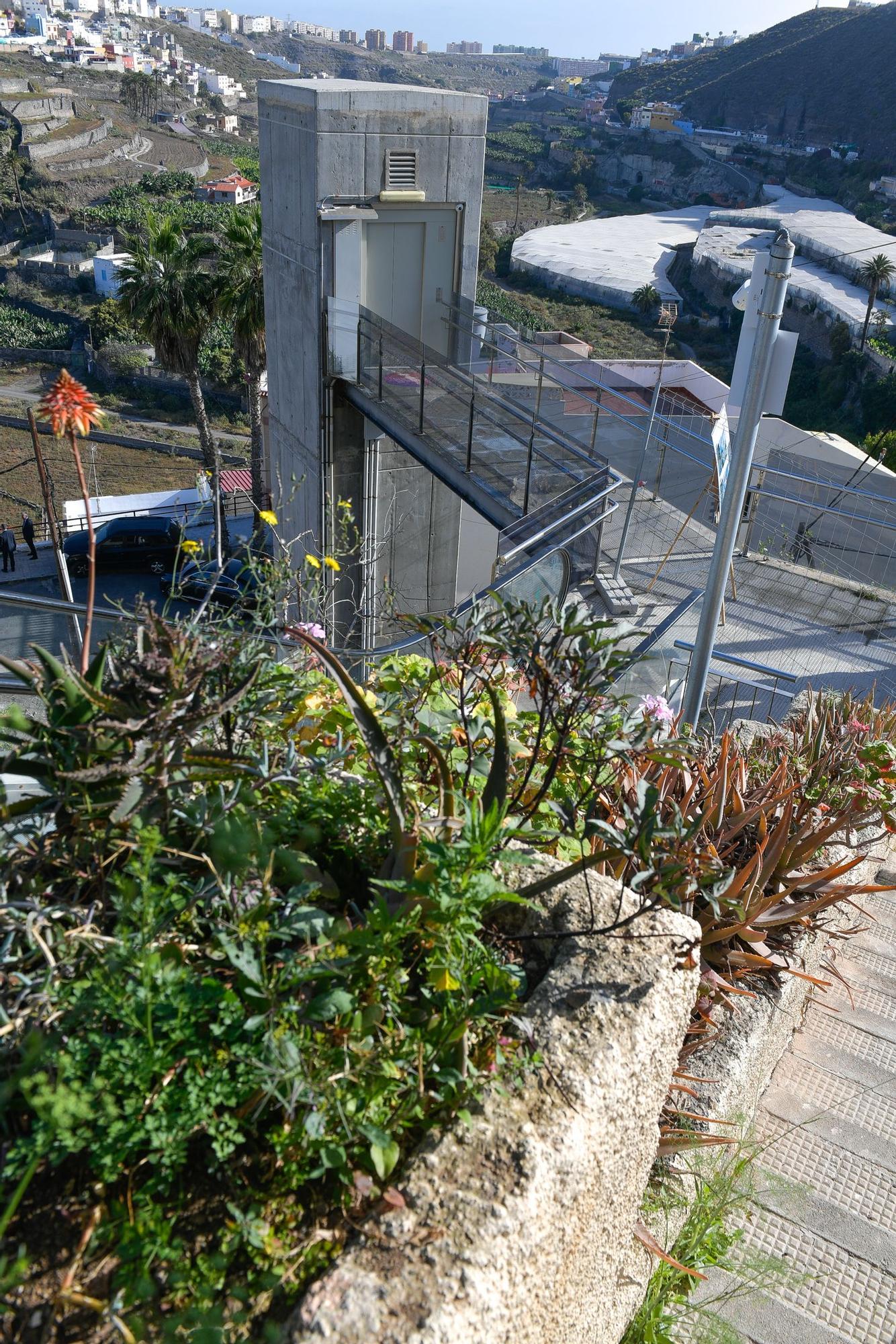 El ascensor de Lomo Verdejo vuelve a funcionar