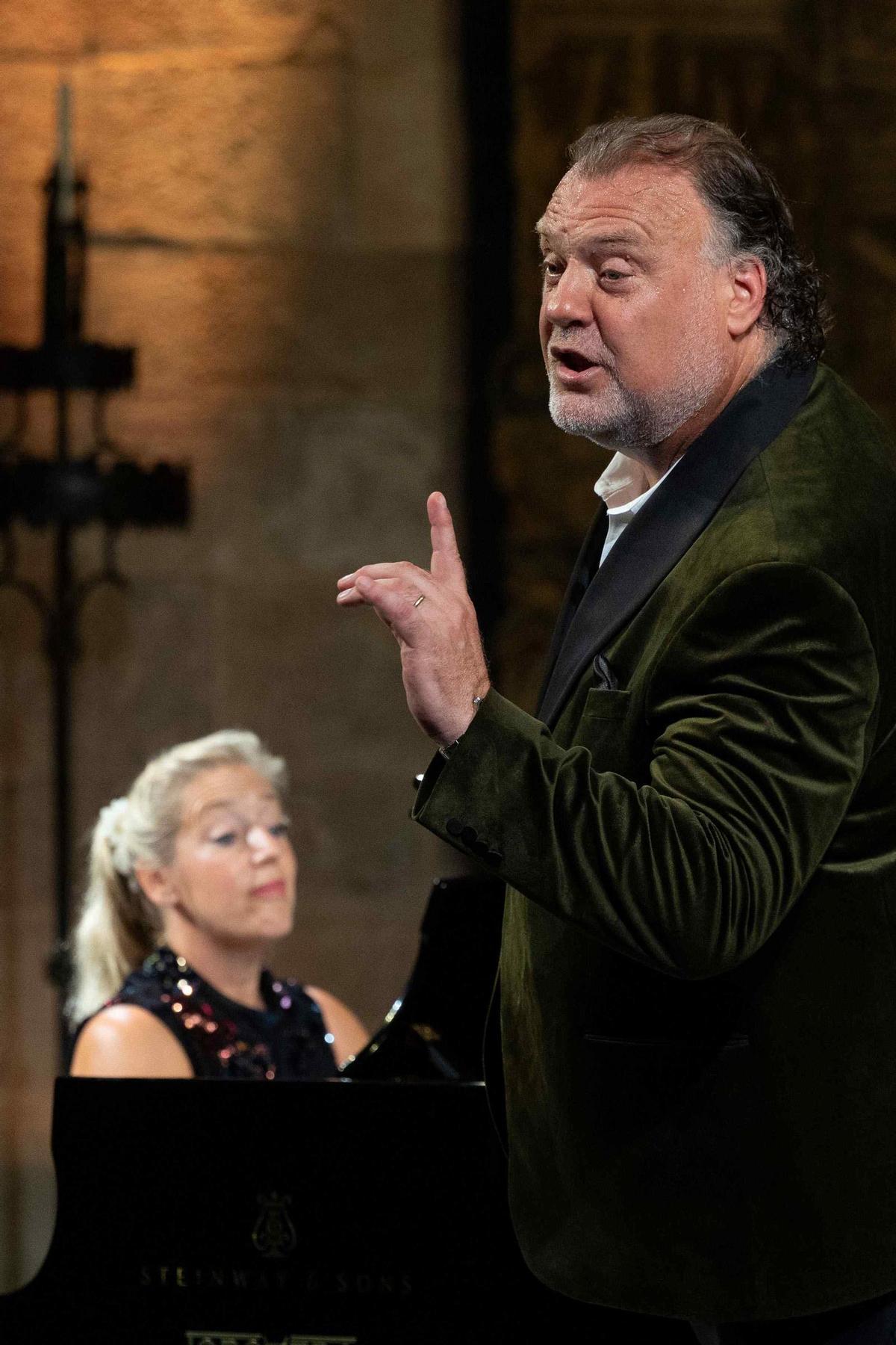 Les imatges de Bryn Terfel al Festival de Peralada