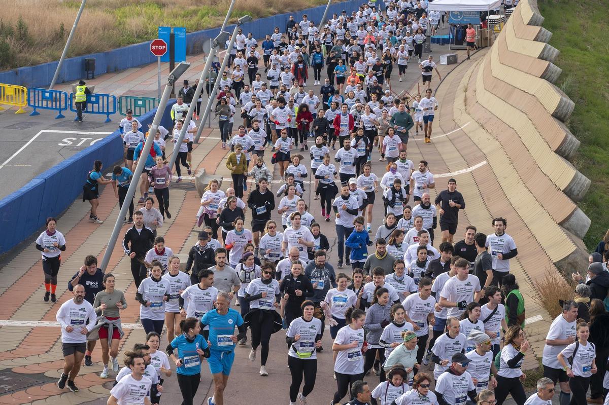 Barcelona corre contra el cáncer en el Fòrum