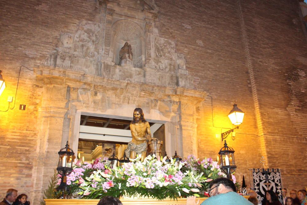 Procesión conjunta del Grao: hermandades de la Flagelación y Cristo de la Palma