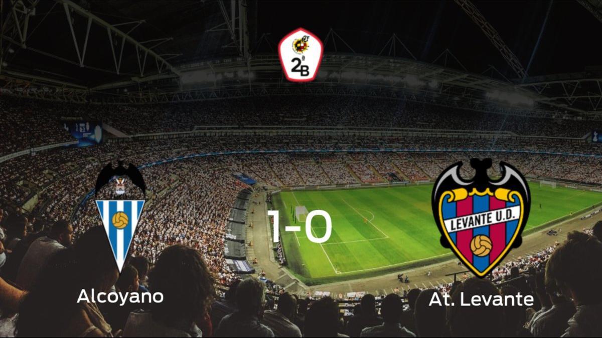 El Alcoyano se hace fuerte en casa y consigue vencer al At. Levante (1-0)