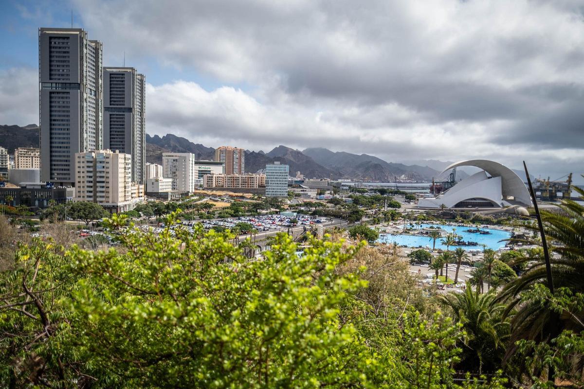 Panorámica de Santa Cruz de Tenerife.