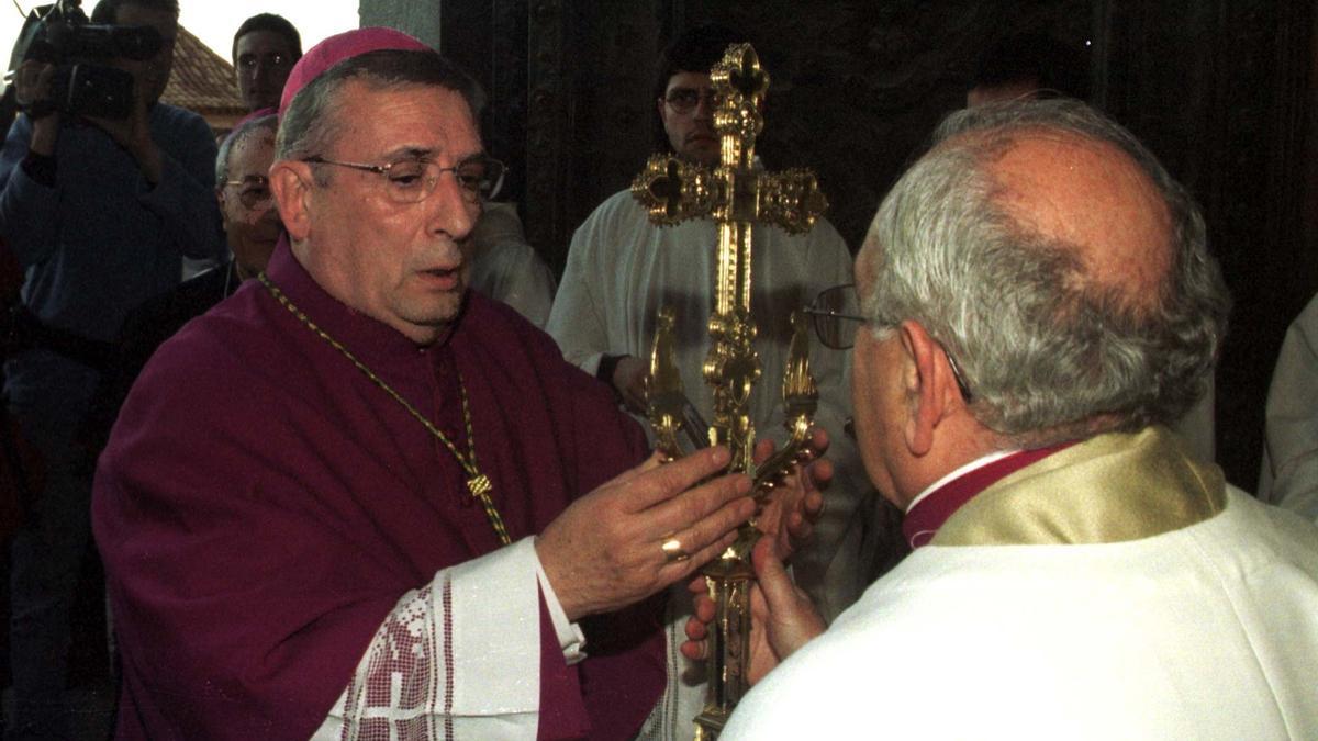 Carles Soler Perdigó, el día de su acceso a la sede episcopal de Girona