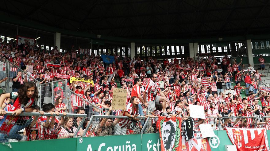EN IMÁGENES: El último partido de la temporada del Sporting, disputado en Ferrol