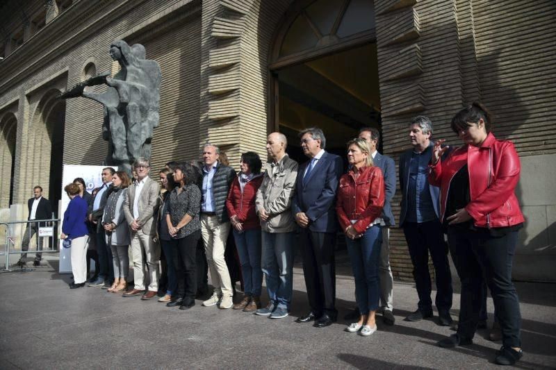 Protestas en repulsa a la presunta agresión sexista ocurrida el sábado en Zaragoza