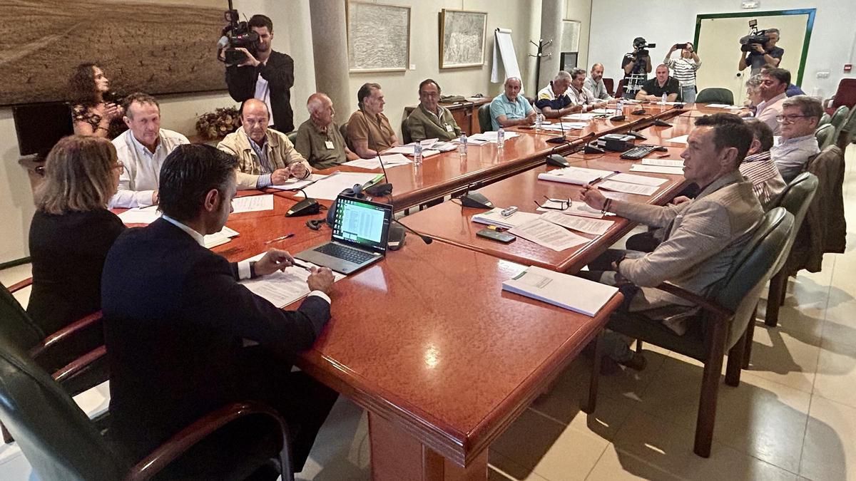 Reunión de la Mesa de la Tuberculosis.