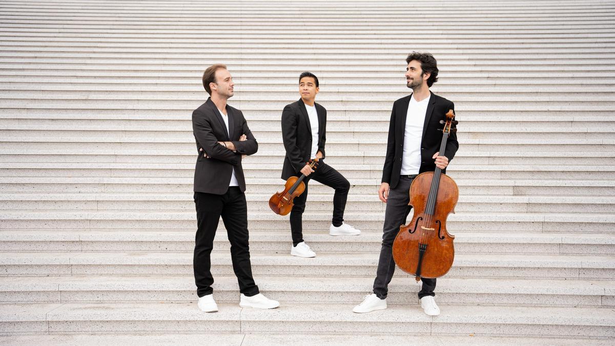 El reconocido Trio Zadig actuará el 3 de octubre en el Auditori i Palau de Congressos de Castelló.