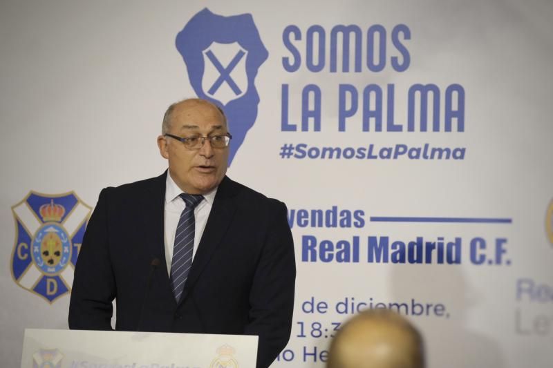 Presentación del partido solidario de Leyendas CD Tenerife-Real Madrid