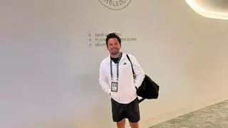 Javier Fernández, entrenador ibicenco de tenis: «Muy pocos pueden vivir desde dentro la magia de Wimbledon»