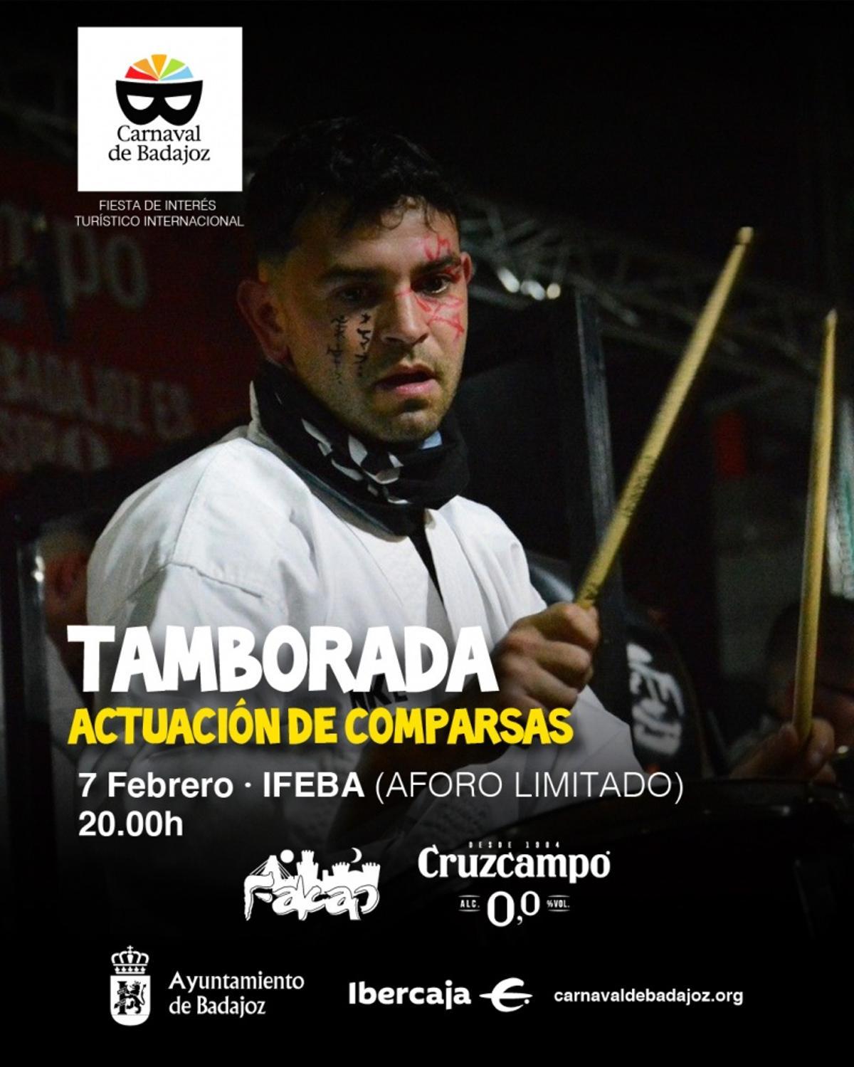 Cartel de la Tamborada 2026.