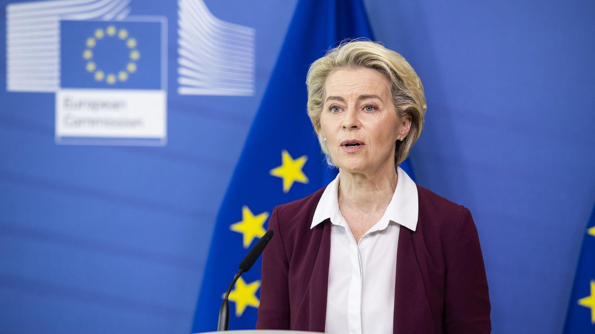 Przewodnicząca Komisji Europejskiej Ursula von der Leyen.